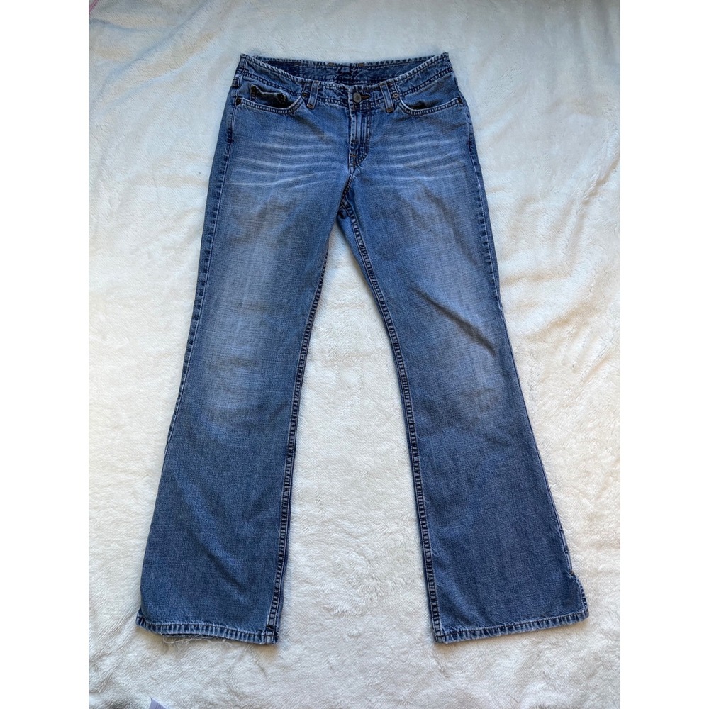 Lucky Brand Dungarees Jeans Womens Blue Bootcut Mid Rise. Size 4 27